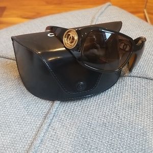 Authentic Chanel wrap sunglasses